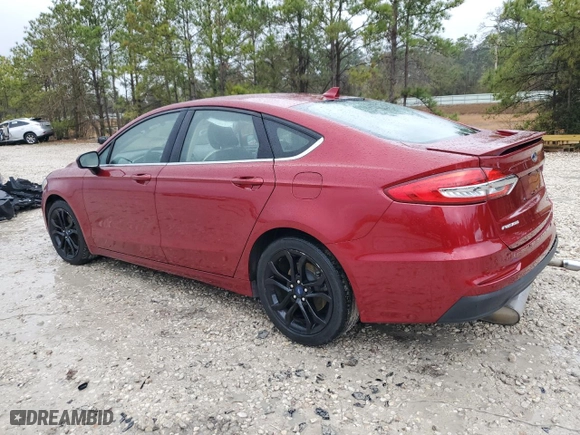 2019 Ford Fusion SE with VIN 3FA6P0HDXKR198401, listed as a Copart auction lot 43046895 with 52,247 mi miles and Clean Title. Bid and sale history available at carsss.com. Image 2.