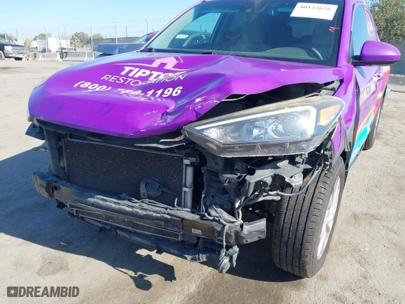 2019 Hyundai Tucson Value with VIN KM8J33A43KU067973, listed as a IAAI auction lot 40122626 with 107,358 mi miles. Bid and sale history available at carsss.com. Image 6.