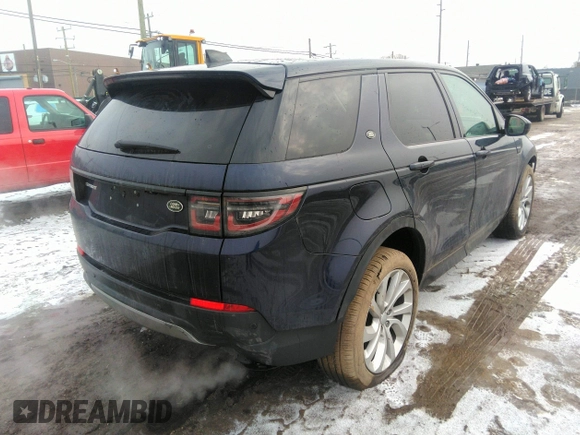 2023 Land Rover Discovery Sport S with VIN SALCJ2FXXPH914500, listed as a IAAI auction lot 41474593 with 22,978 mi miles. Bid and sale history available at carsss.com. Image 4.