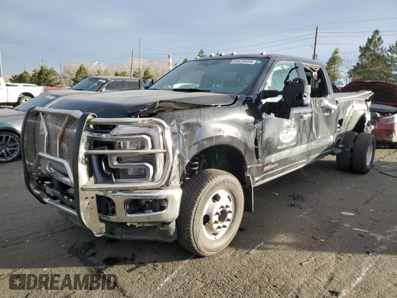 2024 Ford F-350 XL with VIN 1FT8W3DMXRED79167, listed as a Copart auction lot 84619434 with 15,711 mi miles and Salvage Title. Bid and sale history available at DreamBid. Image 1.