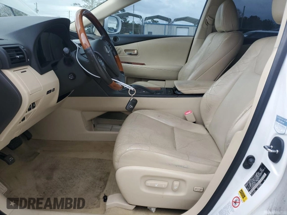 2012 Lexus RX 450h with VIN JTJZB1BA3C2408110, listed as a Copart auction lot 47745825 with 173,890 mi miles and Salvage title. Bid and sale history available at DreamBid. Image 7.