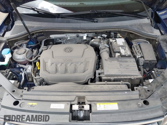 2024 Volkswagen Tiguan SE with VIN 3VVNB7AX0RM057508, listed as a IAAI auction lot 42816004 with 9,334 mi miles and . Bid and sale history available at DreamBid. Image 10.