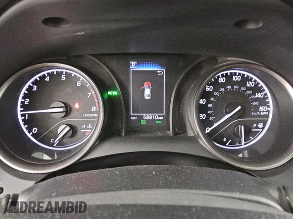 2022 Toyota Camry SE with VIN 4T1T11AK4NU633449, listed as a Copart auction lot 53923245 with 58,810 mi miles and Clean Title. Bid and sale history available at DreamBid. Image 9.