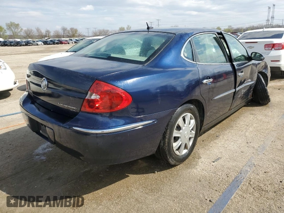 2008 Buick LaCrosse CX with VIN 2G4WC582281366767, listed as a Copart auction lot 52225975 with 173,101 mi miles and Salvage Title. Bid and sale history available at carsss.com. Image 3.