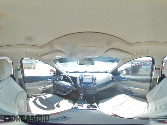 2017 Ford Escape Titanium with VIN 1FMCU9J96HUB65716, listed as a Copart auction lot 49584665 with 112,149 mi miles and Salvage Title. Bid and sale history available at carsss.com. Image 16.