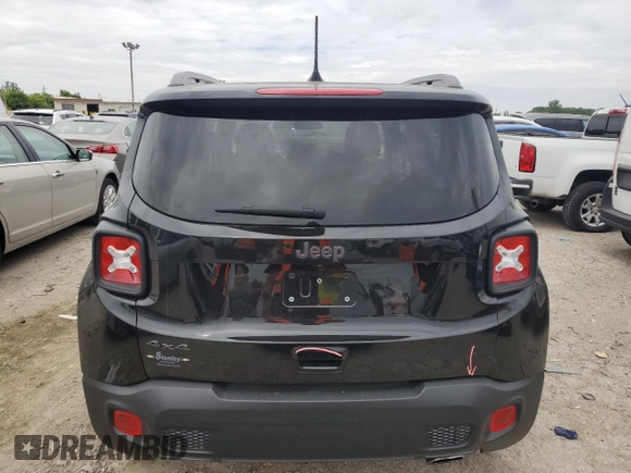 2021 Jeep Renegade 80th Anniversary with VIN ZACNJDBB2MPM96425, listed as a Copart auction lot 58509735 with 20,518 mi miles and Salvage title. Bid and sale history available at DreamBid. Image 6.