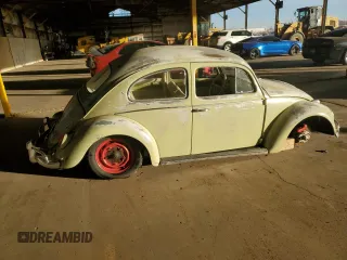 1963 Volkswagen Beetle with VIN 5519054, listed as a Copart auction lot 82122814 with 22,143 mi miles and Clean Title. Bid and sale history available at DreamBid. Image 3.