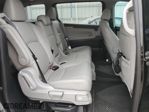 2018 Honda Odyssey Elite with VIN 5FNRL6H92JB024856, listed as a Copart auction lot 52409895 with 123,264 mi miles and Salvage title. Bid and sale history available at DreamBid. Image 11.