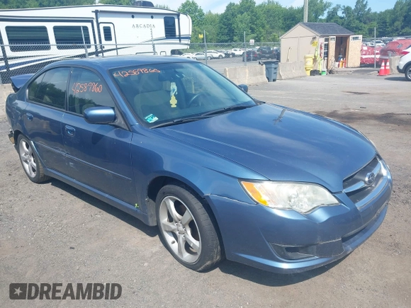 2009 Subaru Legacy Special with VIN 4S3BL616197226848, listed as a IAAI auction lot 42589860 with 177,083 mi miles and . Bid and sale history available at DreamBid. Image 1.