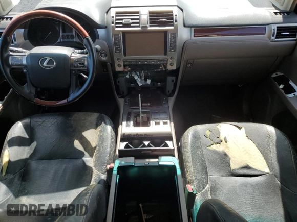 2016 Lexus GX 460 with VIN JTJBM7FX8G5121010, listed as a Copart auction lot 71073534 with Not provided miles and Salvage title. Bid and sale history available at DreamBid. Image 8.