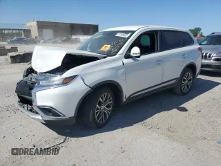 2017 Mitsubishi Outlander SE with VIN JA4AZ3A31HZ004497, listed as a Copart auction lot 57350605 with Not provided miles and Salvage title. Bid and sale history available at DreamBid. Image 1.