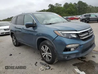 2017 Honda Pilot EX with VIN 5FNYF6H37HB072118, listed as a Copart auction lot 51147975 with 52,703 mi miles and Clean Title. Bid and sale history available at DreamBid. Image 4.