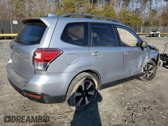 2017 Subaru Forester Premium with VIN JF2SJAGC1HH426449, listed as a Copart auction lot 44576895 with 69,618 mi miles and Salvage Title. Bid and sale history available at DreamBid. Image 3.