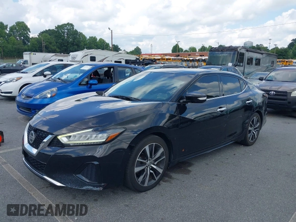 2020 Nissan Maxima SV with VIN 1N4AA6CV5LC364726, listed as a IAAI auction lot 42747680 with 151,806 mi miles and . Bid and sale history available at DreamBid. Image 21.