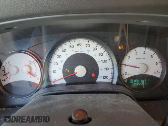 2006 Dodge Durango SXT with VIN 1D4HD38K36F114467, listed as a Copart auction lot 43399475 with 245,547 mi miles and Salvage title. Bid and sale history available at DreamBid. Image 9.