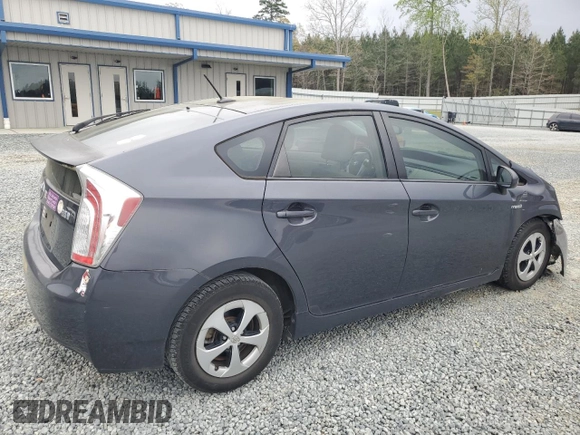 2014 Toyota Prius Four with VIN JTDKN3DU3E1779663, listed as a Copart auction lot 51744355 with 100,677 mi miles and Salvage Title. Bid and sale history available at DreamBid. Image 3.