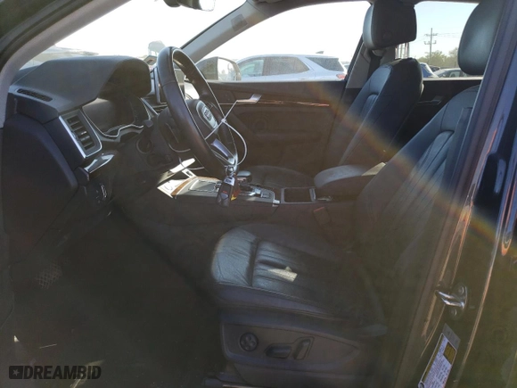 2018 Audi Q5 Premium Plus with VIN WA1BNAFY0J2011223, listed as a Copart auction lot 74570234 with 105,410 mi miles and Salvage Title. Bid and sale history available at carsss.com. Image 7.
