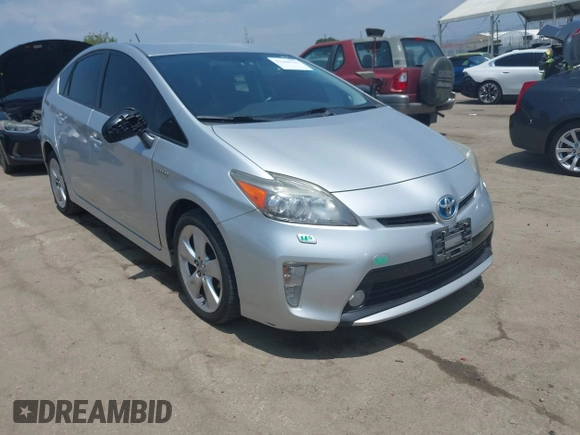 2013 Toyota Prius One with VIN JTDKN3DU9D1647991, listed as a IAAI auction lot 42188530 with 221,732 mi miles and . Bid and sale history available at DreamBid. Image 1.