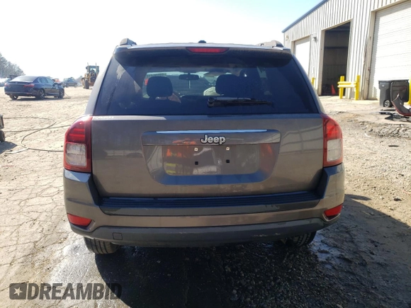 2016 Jeep Compass 75th Anniversary with VIN 1C4NJCBB2GD716954, listed as a Copart auction lot 48696415 with 0 mi miles and Salvage Title. Bid and sale history available at carsss.com. Image 6.