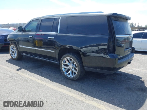 2018 Cadillac Escalade ESV Premium Luxury z VIN 1GYS4JKJ3JR160602, wystawiony jako IAAI lot #42075001 z przebiegiem 100 899 mil mil oraz . Historia ofert i sprzedaży dostępna na DreamBid. Obrazek 3.