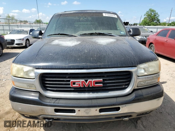 2001 GMC Yukon XL SLT with VIN 3GKGK26G51G254412, listed as a Copart auction lot 71555514 with 152,139 mi miles and Clean Title. Bid and sale history available at carsss.com. Image 5.