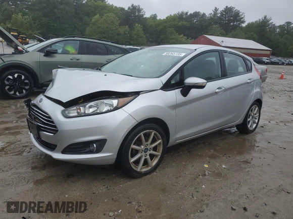 2015 Ford Fiesta SE z VIN 3FADP4EJ2FM200721, wystawiony jako Copart lot #58265735 z przebiegiem Nie podano mil oraz Czysty tytuł • Clean title. Historia ofert i sprzedaży dostępna na DreamBid. Obrazek 1.