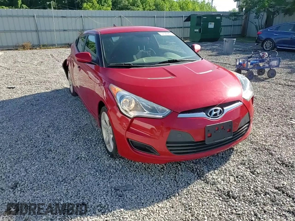2013 Hyundai Veloster w/Black Int with VIN KMHTC6AD2DU126699, listed as a Copart auction lot 57329805 with 85,303 mi miles and Salvage title. Bid and sale history available at DreamBid. Image 13.