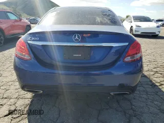 2017 Mercedes-Benz C 300 with VIN 55SWF4JB8HU207280, listed as a Copart auction lot 47093405 with 120,757 mi miles and Clean Title. Bid and sale history available at DreamBid. Image 6.