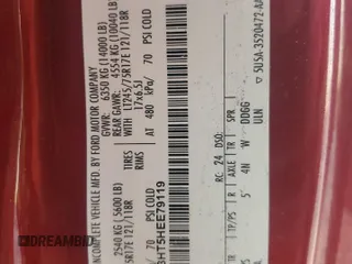 2017 Ford F-350 XL z VIN 1FD8X3HT5HEE79119, wystawiony jako Copart lot #74340554 z przebiegiem Nie podano mil oraz Nie do naprawy. Historia ofert i sprzedaży dostępna na DreamBid. Obrazek 13.