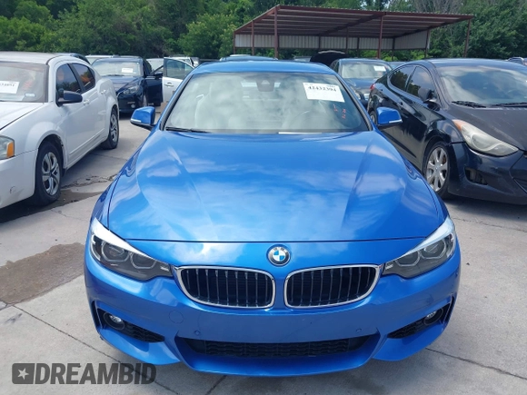 2018 BMW 4 Series 440i z VIN WBA4Z5C56JEE16537, wystawiony jako IAAI lot #42432394 z przebiegiem 56 053 mil mil oraz . Historia ofert i sprzedaży dostępna na DreamBid. Obrazek 11.