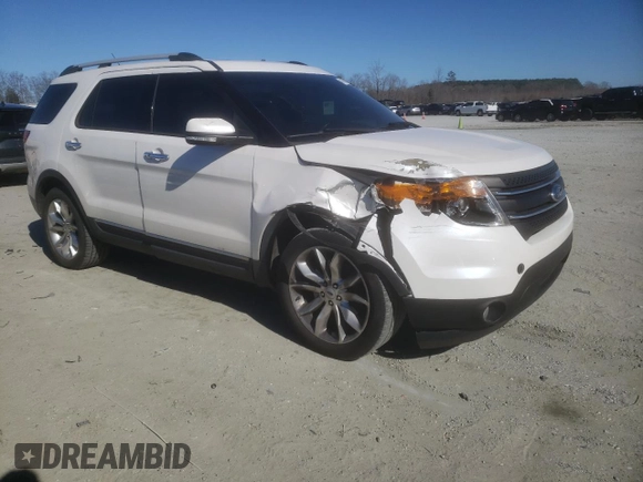 2015 Ford Explorer Limited with VIN 1FM5K7F80FGA24557, listed as a Copart auction lot 48135865 with 183,794 mi miles and Salvage Title. Bid and sale history available at carsss.com. Image 4.