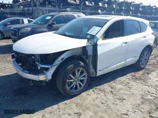 2020 Acura RDX w/Technology Pkg with VIN 5J8TC1H52LL006185, listed as a IAAI auction lot 41457828 with 59,998 mi miles. Bid and sale history available at carsss.com. Image 2.