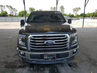 2017 Ford F-150 XL with VIN 1FTFW1EFXHFC51080, listed as a Copart auction lot 56466455 with 87,235 mi miles and Salvage title. Bid and sale history available at DreamBid. Image 5.