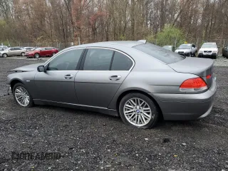 2004 BMW 7 Series 745i with VIN WBAGL63424DP68405, listed as a Copart auction lot 51768045 with 126,048 mi miles and Salvage Title. Bid and sale history available at DreamBid. Image 2.