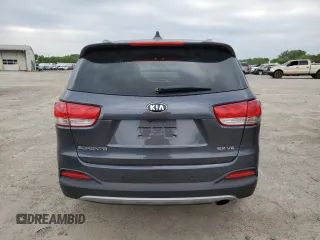 2018 Kia Sorento EX with VIN 5XYPHDA58JG423218, listed as a Copart auction lot 59315515 with 63,687 mi miles and Salvage title. Bid and sale history available at DreamBid. Image 6.