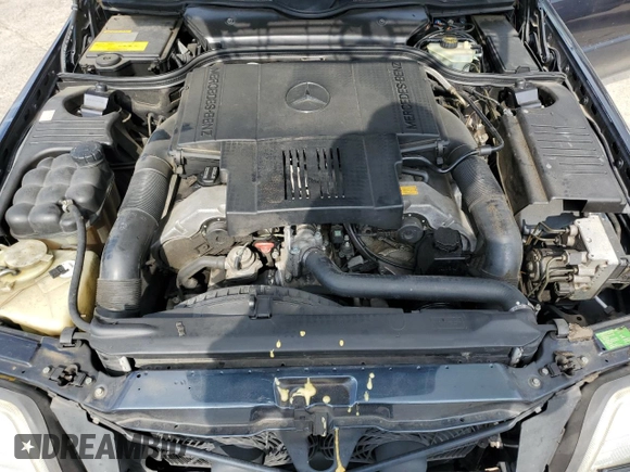 1998 Mercedes-Benz SL-Class with VIN WDBFA67F7WF165259, listed as a Copart auction lot 73132364 with 99,948 mi miles and Salvage Title. Bid and sale history available at carsss.com. Image 11.