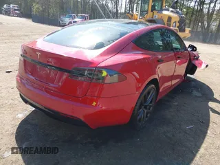 2021 Tesla Model S Long Range z VIN 5YJSA1E51MF436329, wystawiony jako IAAI lot #41918018 z przebiegiem 44 029 mil mil oraz . Historia ofert i sprzedaży dostępna na DreamBid. Obrazek 4.