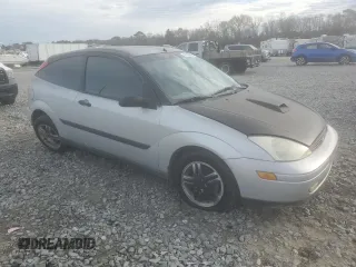 2000 Ford Focus ZX3 with VIN 3FAFP3132YR186996, listed as a Copart auction lot 41796565 with 185,283 mi miles and Salvage Title. Bid and sale history available at carsss.com. Image 4.