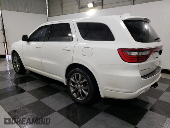 2015 Dodge Durango R/T with VIN 1C4SDHCT9FC689464, listed as a Copart auction lot 50212545 with 180,177 mi miles and Clean Title. Bid and sale history available at DreamBid. Image 2.