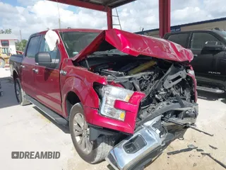 2017 Ford F-150 XL with VIN 1FTEW1EG8HKE07032, listed as a IAAI auction lot 41581560 with 71,688 mi miles. Bid and sale history available at carsss.com. Image 1.