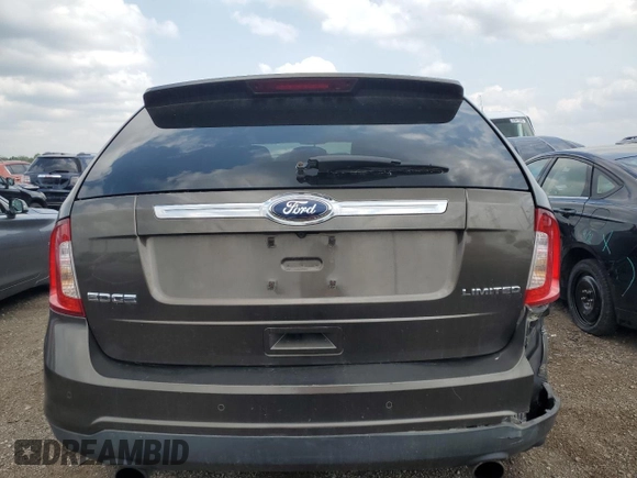 2011 Ford Edge Limited with VIN 2FMDK3KC9BBB37925, listed as a Copart auction lot 59897185 with 155,135 mi miles and Salvage title. Bid and sale history available at DreamBid. Image 6.