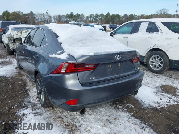 2014 Lexus IS 350 with VIN JTHBE1D20E5003890, listed as a IAAI auction lot 41397188 with 95,242 mi miles and . Bid and sale history available at DreamBid. Image 16.