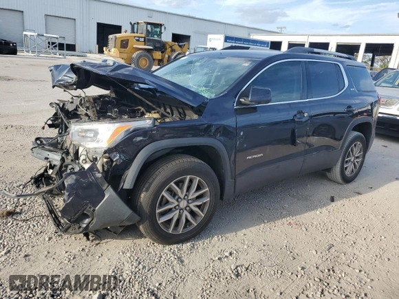 2017 GMC Acadia SLE with VIN 1GKKNLLA9HZ266368, listed as a Copart auction lot 42318455 with 101,071 mi miles and Salvage Title. Bid and sale history available at carsss.com. Image 1.