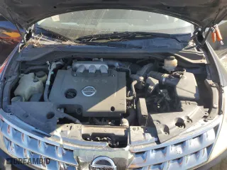 2006 Nissan Murano S with VIN JN8AZ08T36W420077, listed as a Copart auction lot 50002455 with 187,172 mi miles and Clean Title. Bid and sale history available at carsss.com. Image 12.