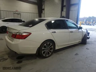 2014 Honda Accord Sedan Sport with VIN 1HGCR2F58EA240868, listed as a Copart auction lot 49003045 with 169,209 mi miles and Salvage Title. Bid and sale history available at carsss.com. Image 3.