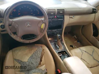 2003 Mercedes-Benz C 240 with VIN WDBRF61J73A521486, listed as a Copart auction lot 63702025 with Not provided miles and Salvage title. Bid and sale history available at DreamBid. Image 8.