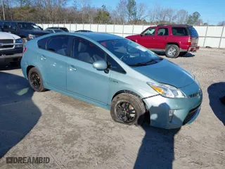 2012 Toyota Prius One with VIN JTDKN3DU1C1590295, listed as a IAAI auction lot 41629731 with 135,376 mi miles. Bid and sale history available at carsss.com. Image 1.