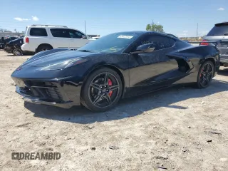 2023 Chevrolet Corvette 2LT with VIN 1G1YB2D44P5133050, listed as a Copart auction lot 48822614 with 4,813 mi miles. Bid and sale history available at carsss.com. Image 1.