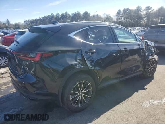 2024 Lexus NX with VIN 2T2AGCEZ2RC046341, listed as a Copart auction lot 44216565 with 23,708 mi miles and Salvage Title. Bid and sale history available at carsss.com. Image 3.