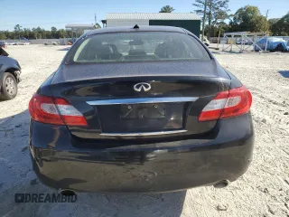2012 Infiniti M37 with VIN JN1BY1AR3CM393352, listed as a Copart auction lot 76576554 with 228,800 mi miles and Salvage Title. Bid and sale history available at carsss.com. Image 6.